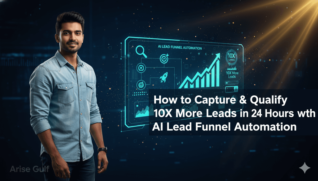 How to Capture & Qualify 10X More Leads in 24 Hours with AI Lead Funnel Automation