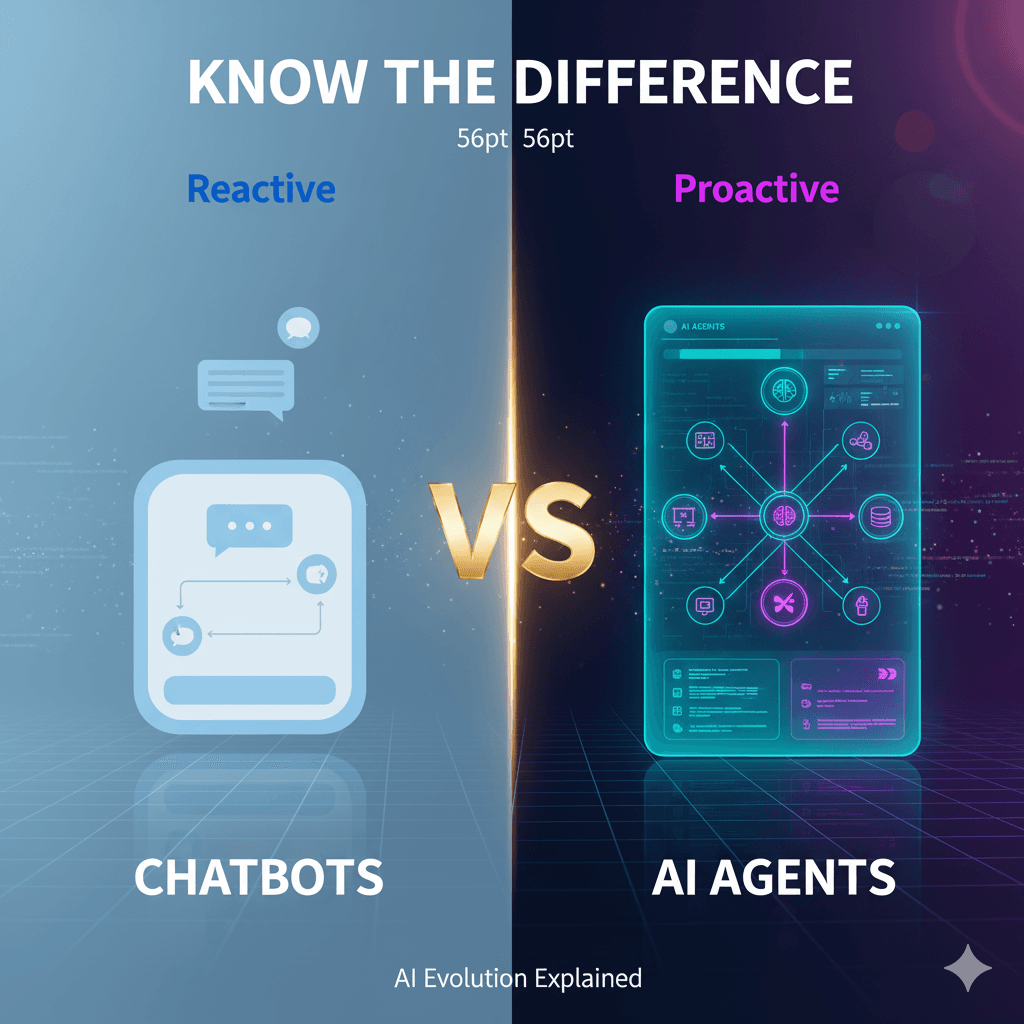 AI Agents vs. Chatbots: What's the Real Difference?