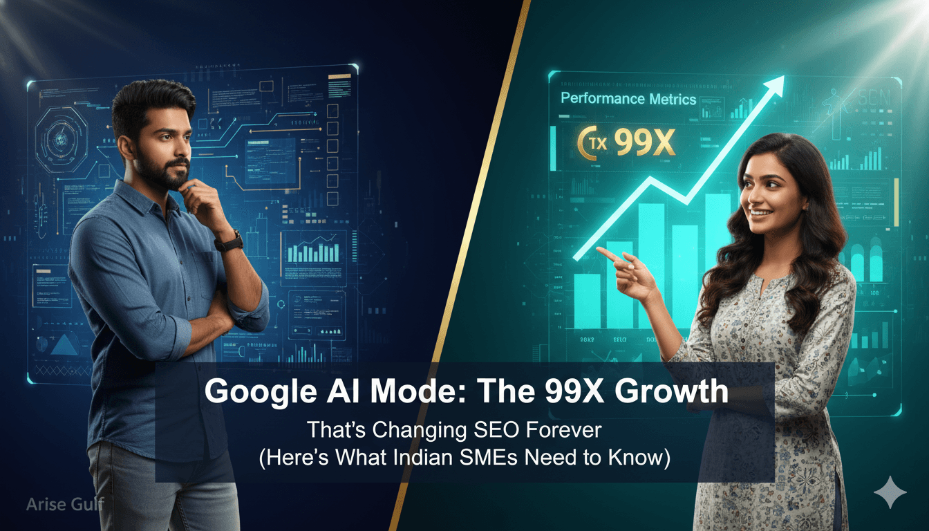 Google AI Mode: The 99X Growth That's Changing SEO Forever (Here's What Indian SMEs Need to Know)